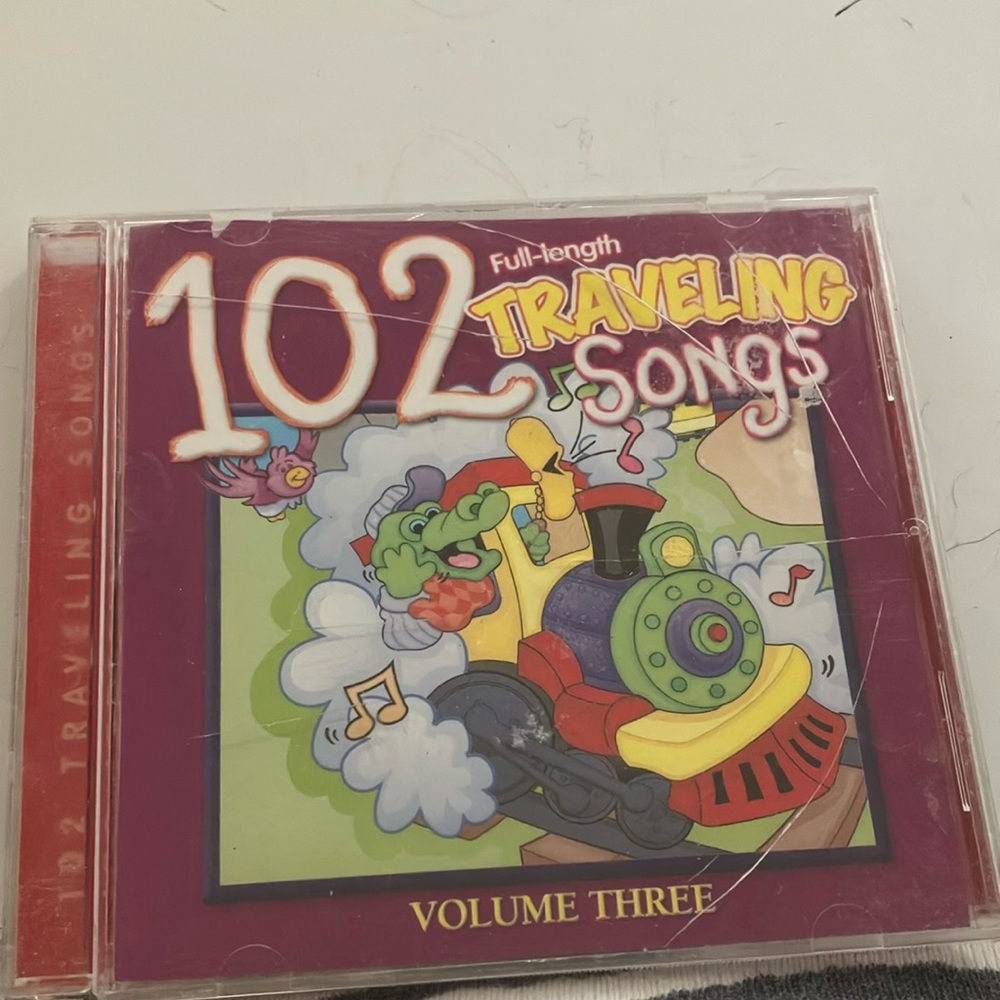 102 traveling songs cd